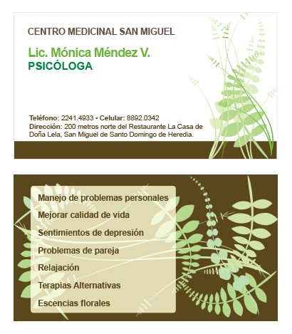 Lic. Monica Madrigal - Psicologa